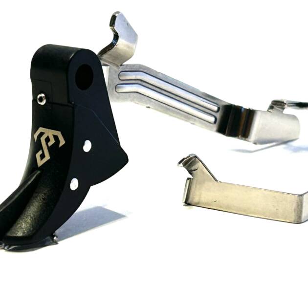 NEW, BLACK OUT! Trigger Shark Slimline W/ Connector, (G43, G43X, G48)